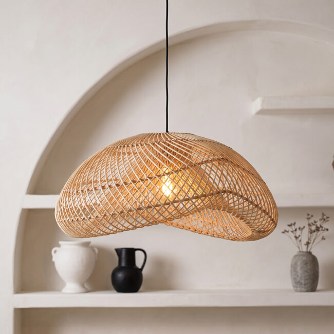 maze rotan hanglamp organic l Ø 57x31 cm maze rotan hanglamp organic l Ø 57x31 cm