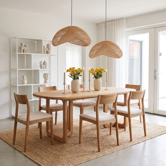 maze rotan hanglamp organic l Ø 57x31 cm maze rotan hanglamp organic l Ø 57x31 cm
