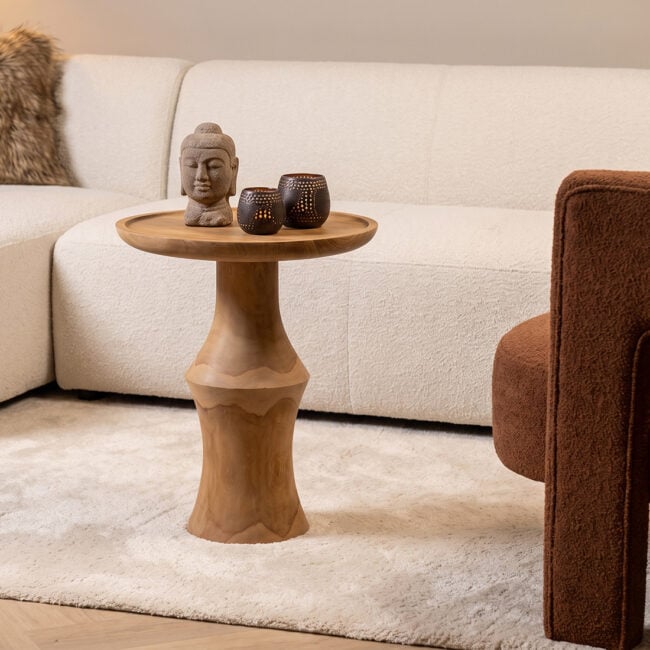 nero teakhouten bijzettafel dawn natuurlijk teak nero teakhouten bijzettafel dawn natuurlijk teak