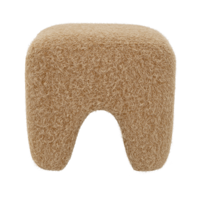 pouf kira, brushed pouf kira, brushed