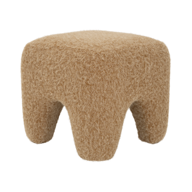 pouf kira, brushed pouf kira, brushed