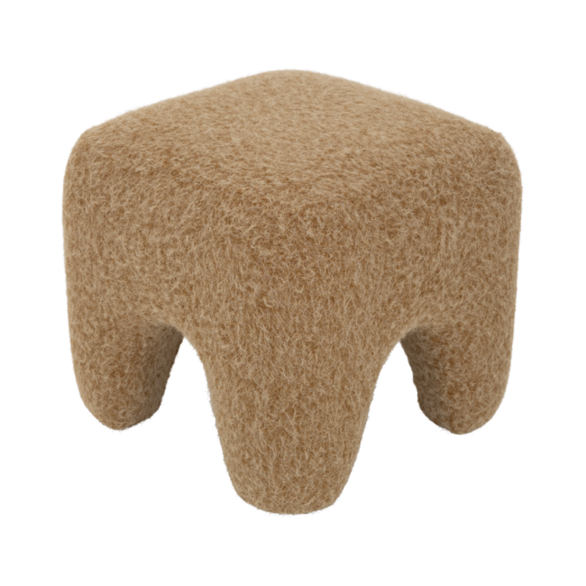 pouf kira, brushed pouf kira, brushed