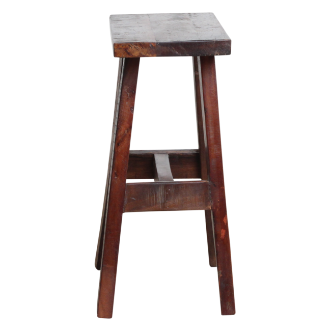factory "bus stop" houten bankje 45x20x50 cm