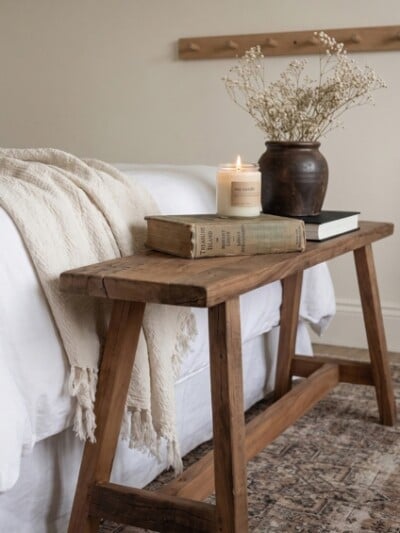 farmwood houten bankje 85 cm – gerecycled hout farmwood houten bankje 85 cm – gerecycled hout