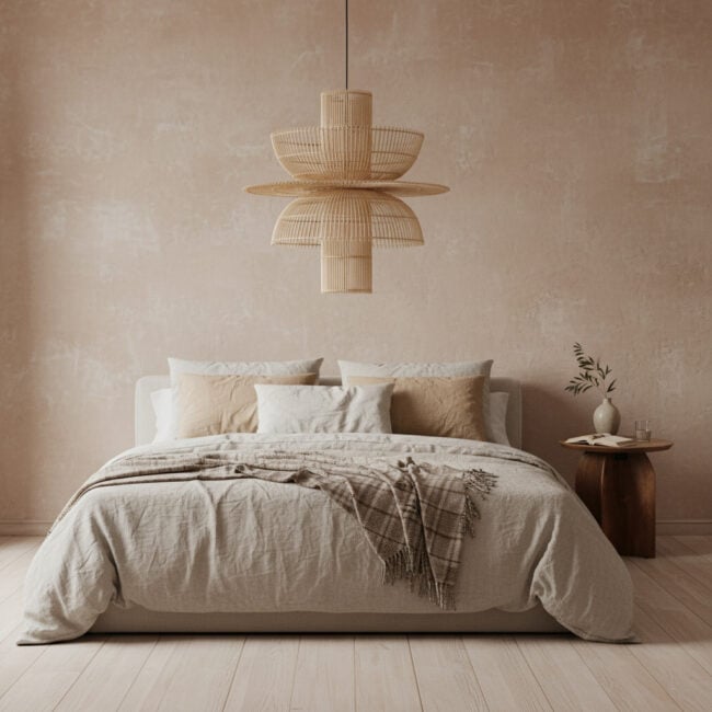 saturn rotan hanglamp Ø 65x63 cm