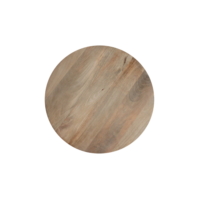 bullnose bijzettafel reversed naturel Ø 55 cm bullnose bijzettafel reversed naturel Ø 55 cm