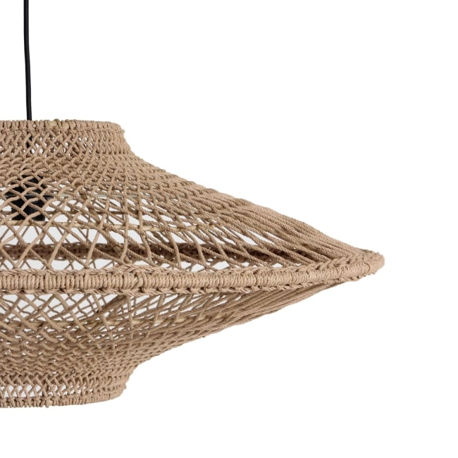corda hanglamp Ø 80x37 cm naturel touw corda hanglamp Ø 80x37 cm naturel touw