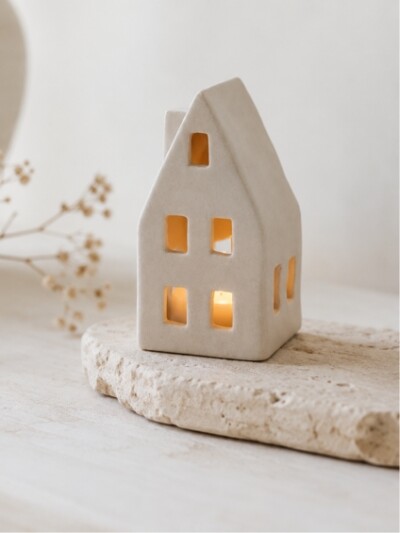 leeff huis waxinelichthouder theelichthouder huisje hanna