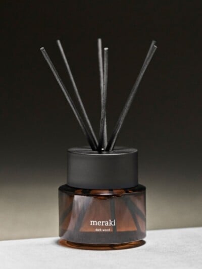 meraki geurstokjes diffuser dark wood