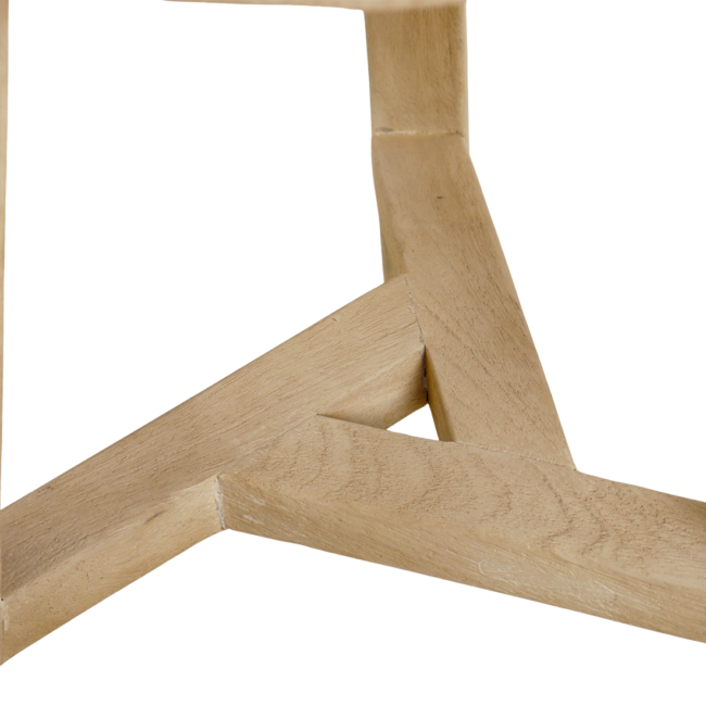 beachwood krukje/bijzettafel mangohout 34x34x50 cm beachwood krukje/bijzettafel mangohout 34x34x50 cm