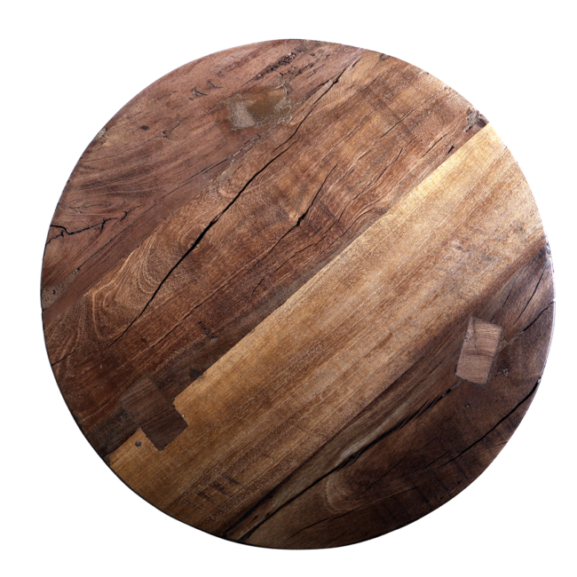 farmwood houten kruk / bijzettafel 34x34x50 cm farmwood houten kruk / bijzettafel 34x34x50 cm