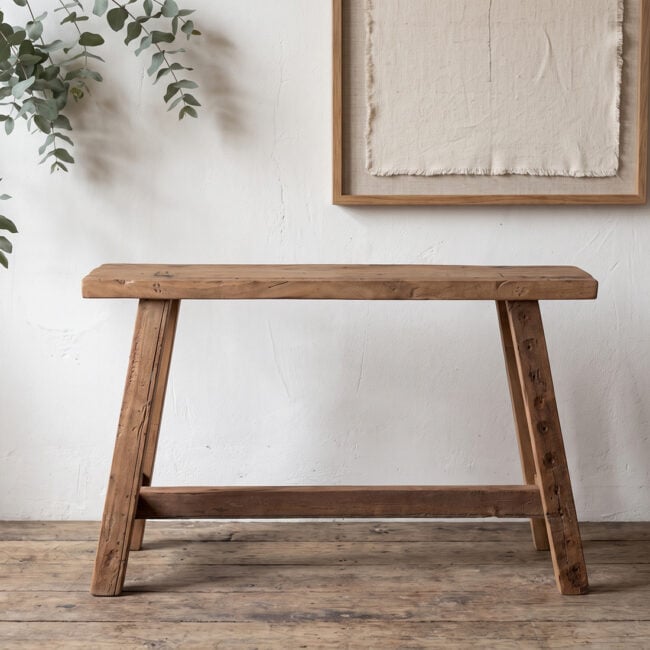 farmwood houten bankje 85cm farmwood houten bankje 85cm