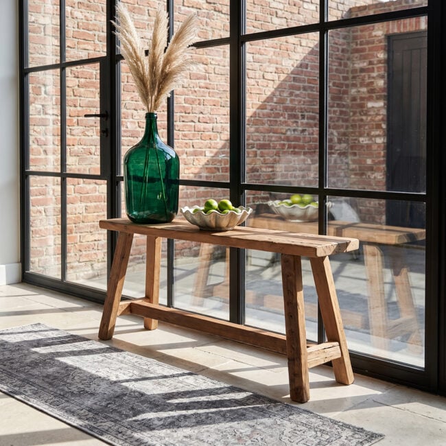 farmwood houten bankje 85cm farmwood houten bankje 85cm