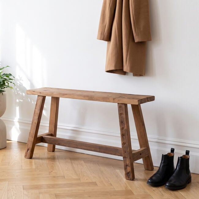 farmwood houten bankje 85cm farmwood houten bankje 85cm