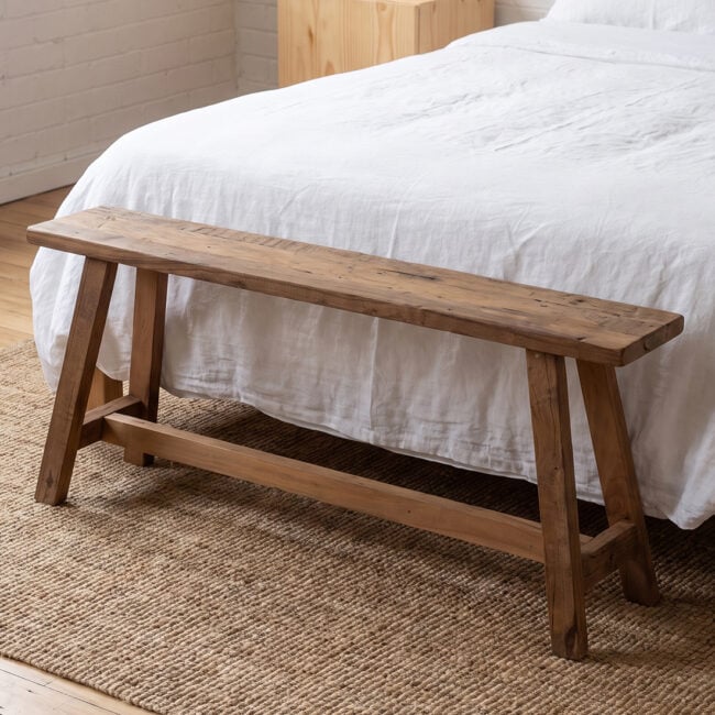 farmwood houten bankje 115cm farmwood houten bankje 115cm