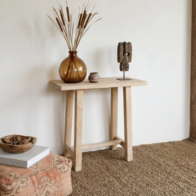 beachwood sidetable mangohout 85x42x80 cm beachwood sidetable mangohout 85x42x80 cm