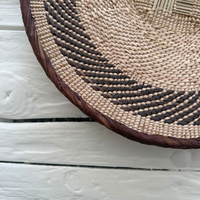 tonga wandhanger wandmand naturel bruin strong desire 35cm