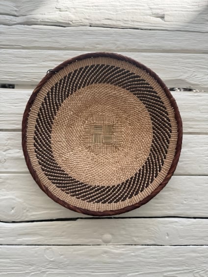 tonga wandhanger wandmand naturel bruin strong desire 35cm